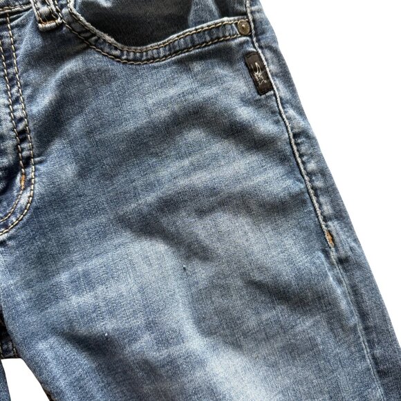 Silver Jeans Co. MensEddie Straight Leg Jeans Blue Denim Size W32/L32 - Picture 2 of 11